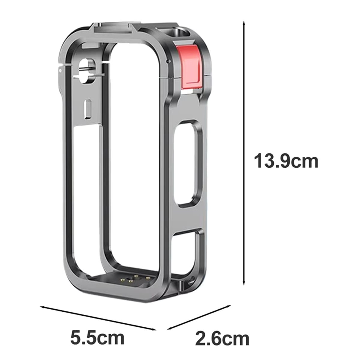 Camera Cold Shoe - Voor X6 Metalen Kooi Beschermhoes Uitbreidingsbevestigingen