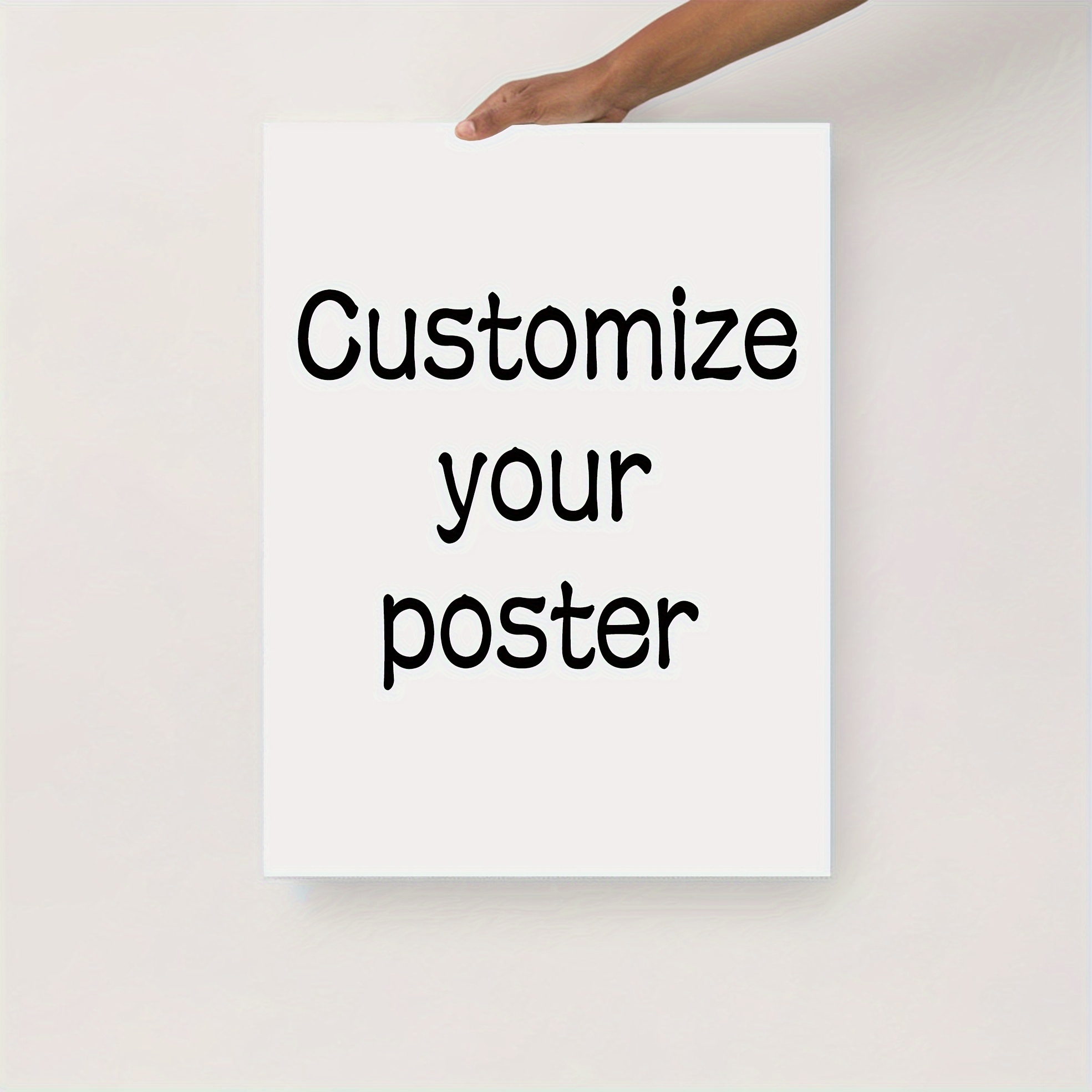 Photography Poster - Aangepaste canvasdrukwerk Gepersonaliseerde foto Geschikt voor