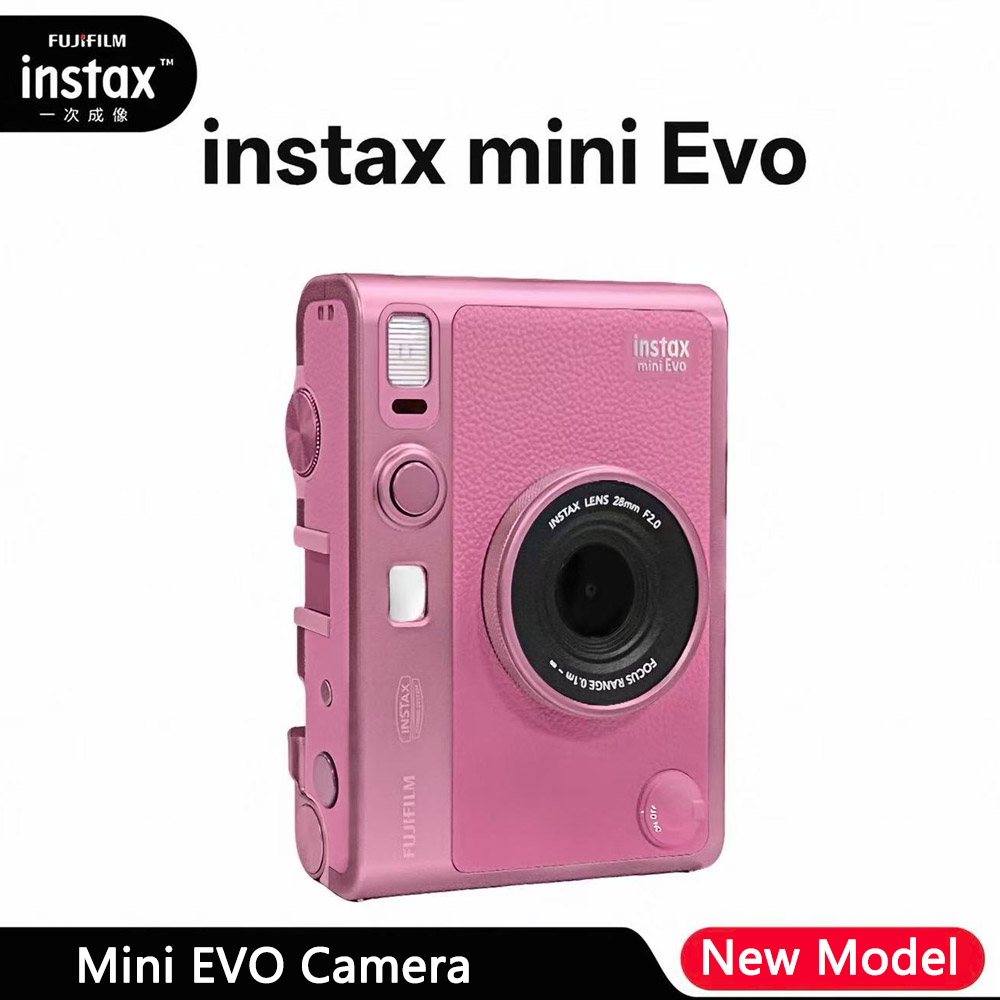 Photography Young - Nieuwe roze Fujifilm Mini EVO camera