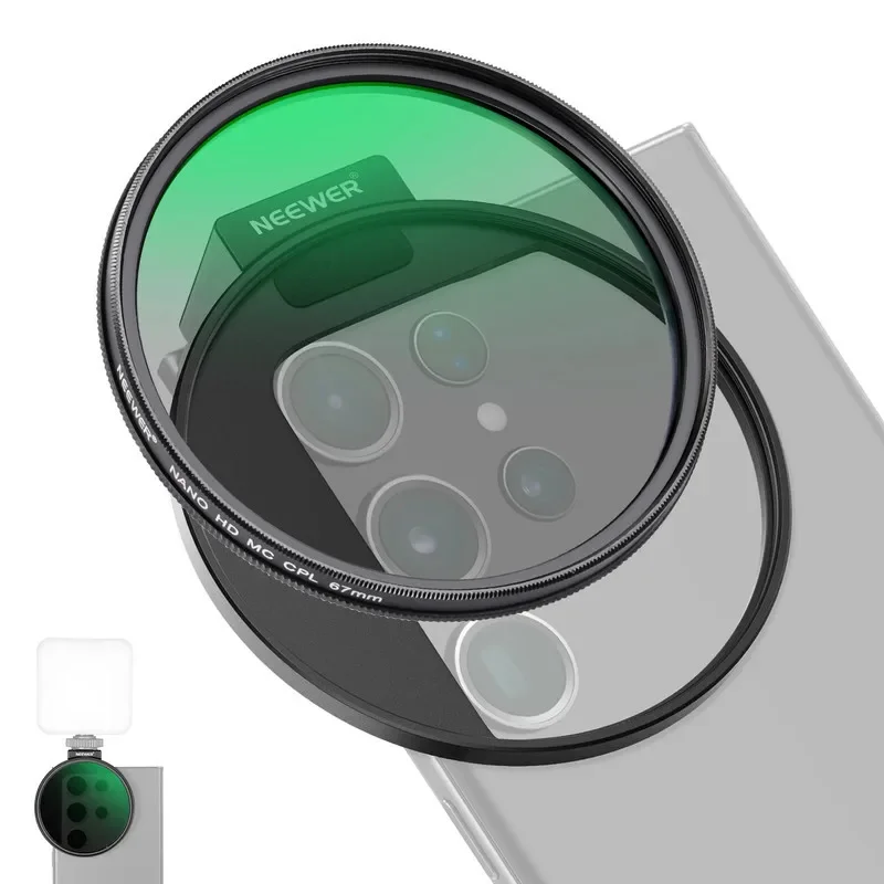 Camera Cold Shoe - 2026 FL-41 67mm CPL waterdicht glas