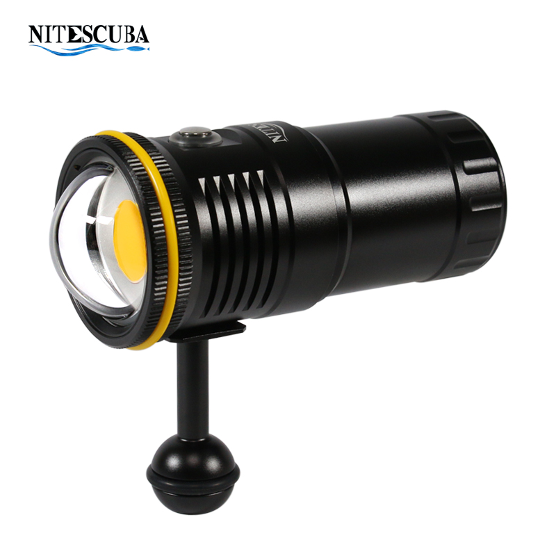 Strobe Light Studio - Nitescuba NSV60 LED-duikvideolamp 6000 lumen groothoek