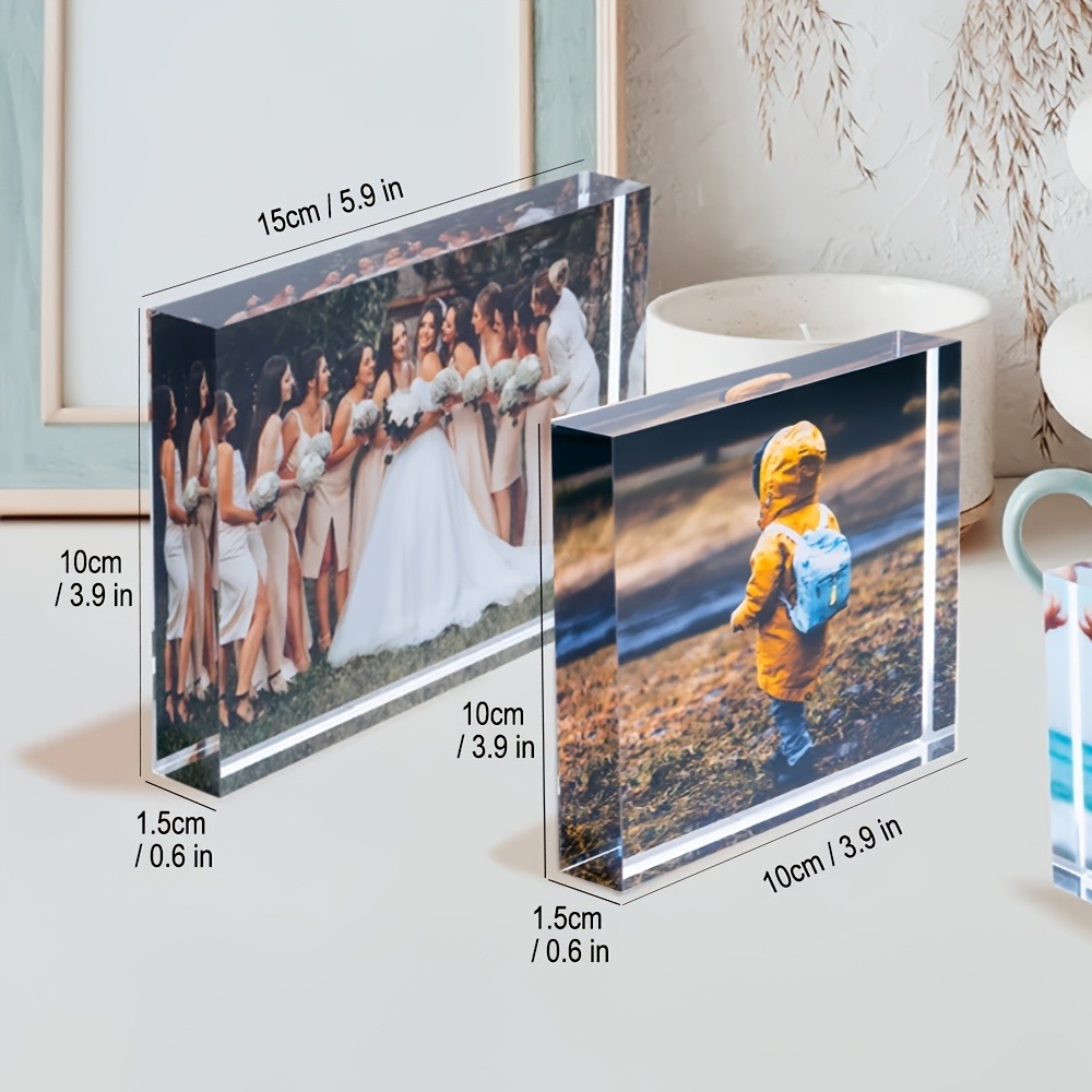 Photographic Memory - Gepersonaliseerd 3D Acryl Fotoblok - Aangepaste