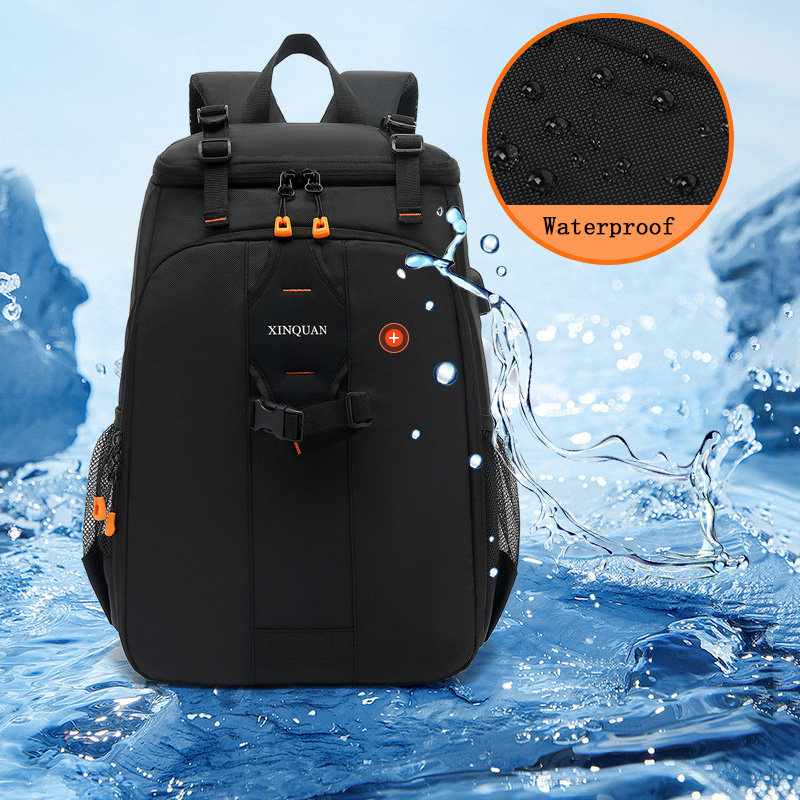 Camera Bag Waterproof - Waterdichte reisrugzak, videostatief, DSLR-tas, grote capaciteit,