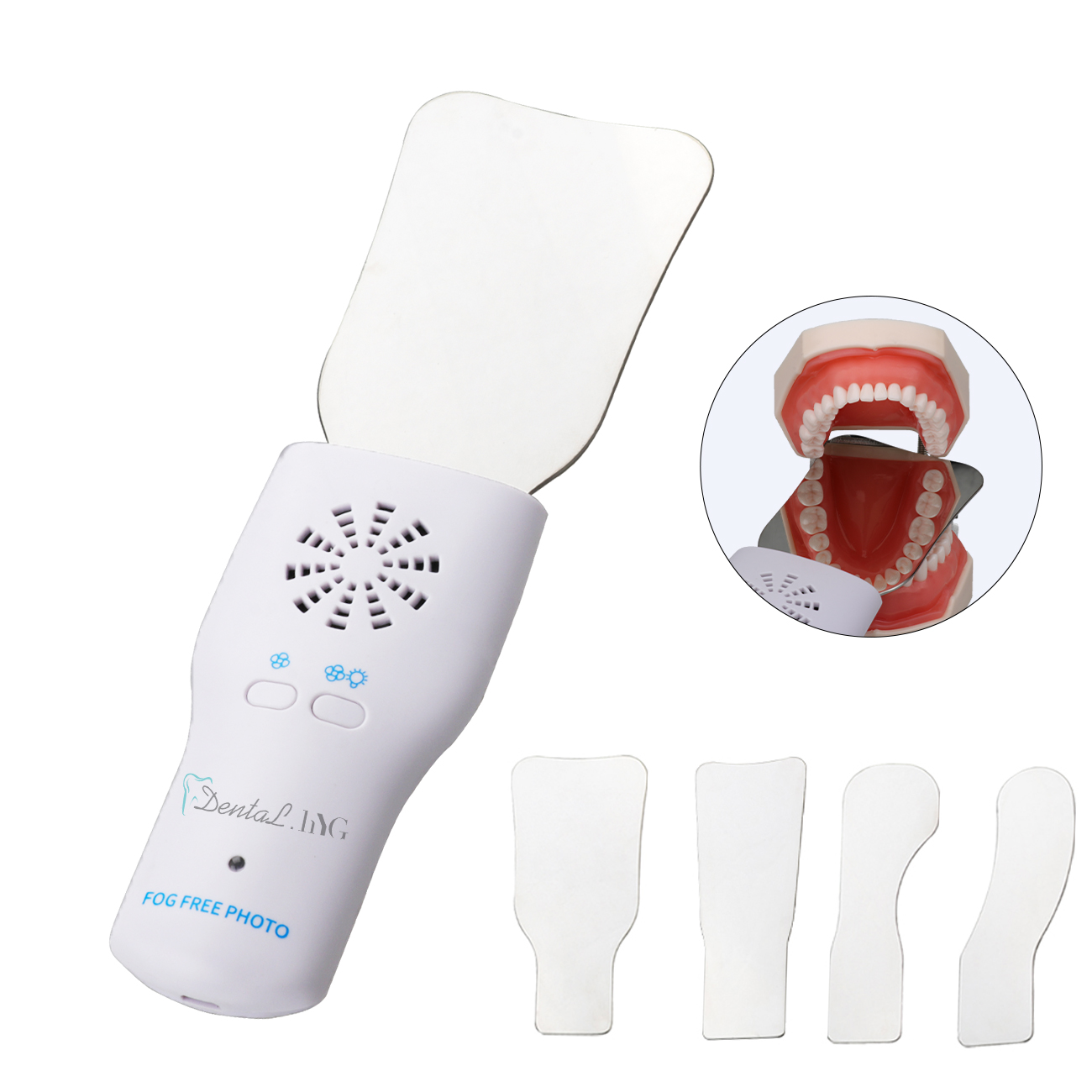 Photographic Memory - Tandheelkundige Orthodontische Beeldvorming LED Mistvrije Fotospiegel