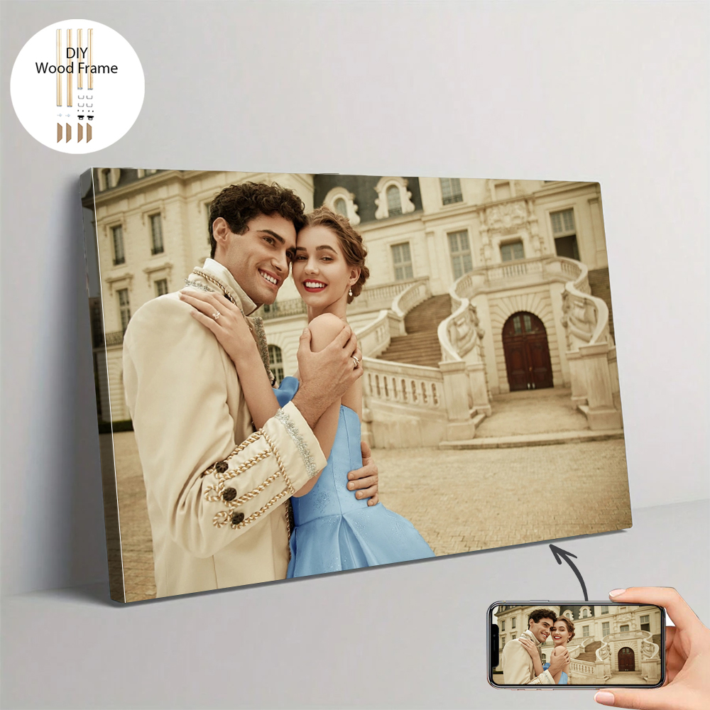 Photography Poster - 1-delige aangepaste foto met doe-het-zelf-frame of
