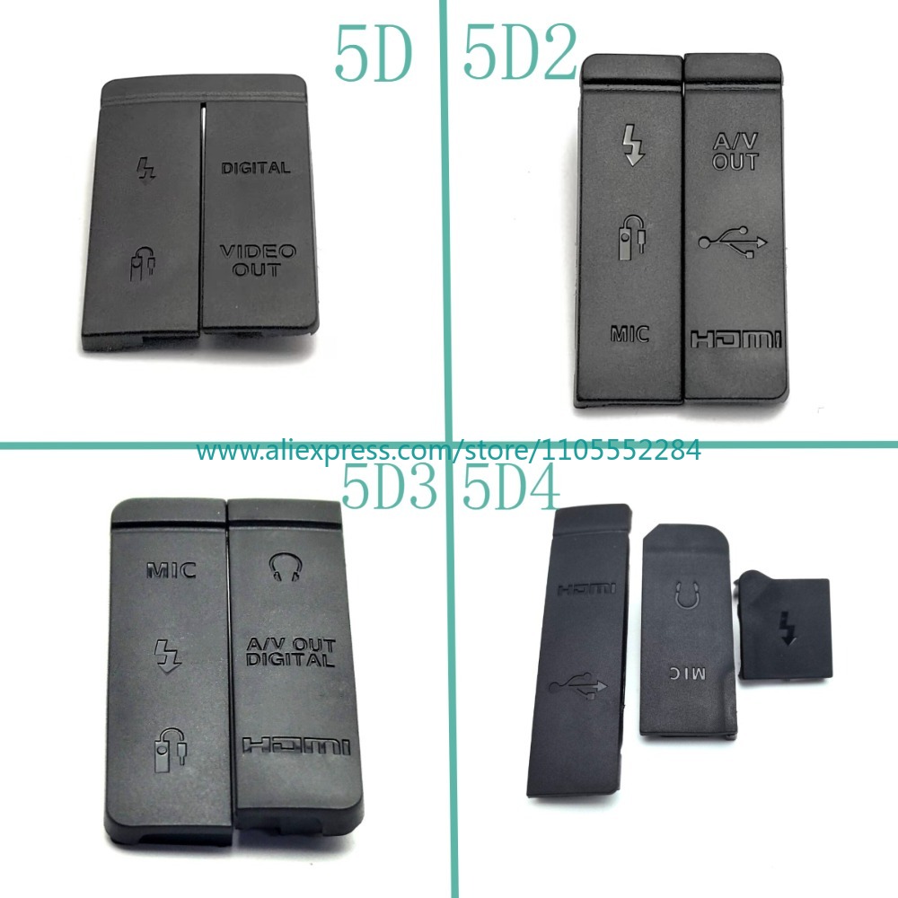 Photography Icon - Nieuwe HDMI-compatibele MIC USB Rubber Cover