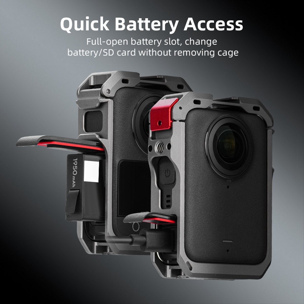 Camera Cold Shoe - N05R Flymile metalen beschermhoes voor Osmo