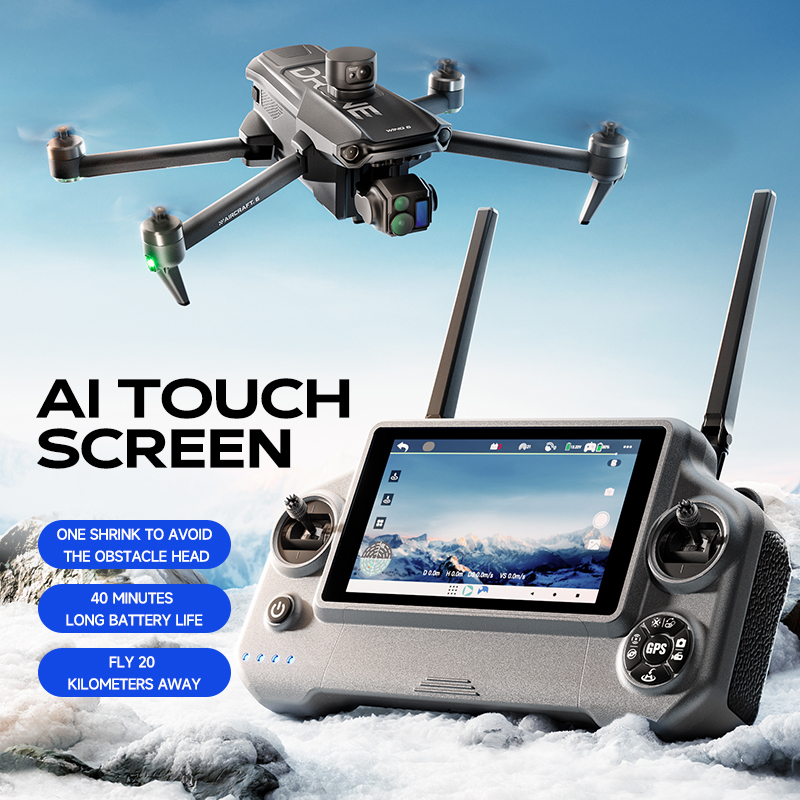 Photography High Key - Wing 6 GPS Luchtfotografie Visserij Drone