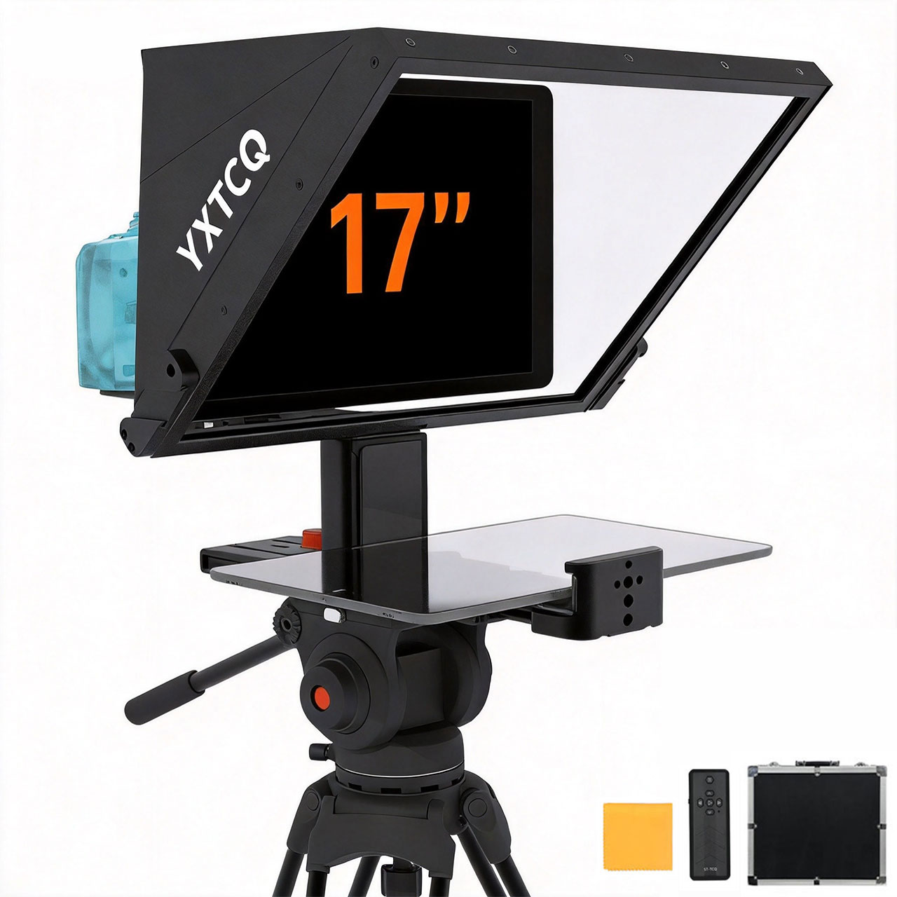 Camera Cold Shoe - YXTCQ Nieuwe Geüpgradede JY17 Professionele Teleprompter