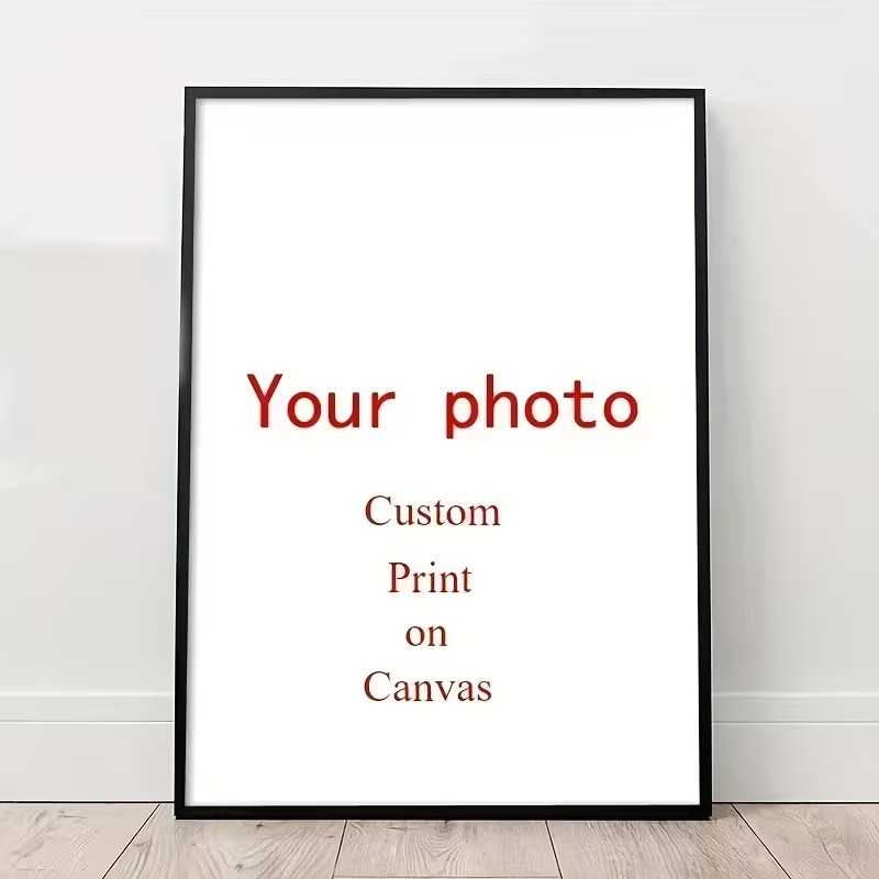 Photography Poster - Op maat gemaakte canvas schilderij van