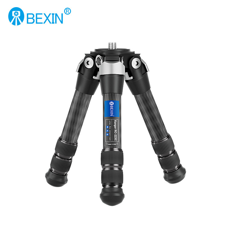 Camera Tripod Carbon - BEXIN Mini Koolstofvezel Statief Draagbare Opvouwbare