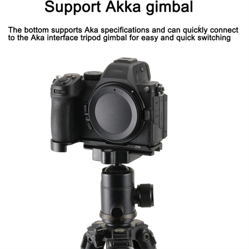 Camera Tripod Carbon - A73E-Tripod Bodemplaat Voor Nikon Z5II Camera