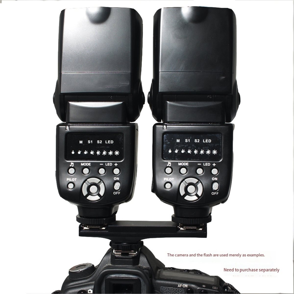 Camera Cold Shoe - N05R Camcorder Hot Shoe Splitter Dual