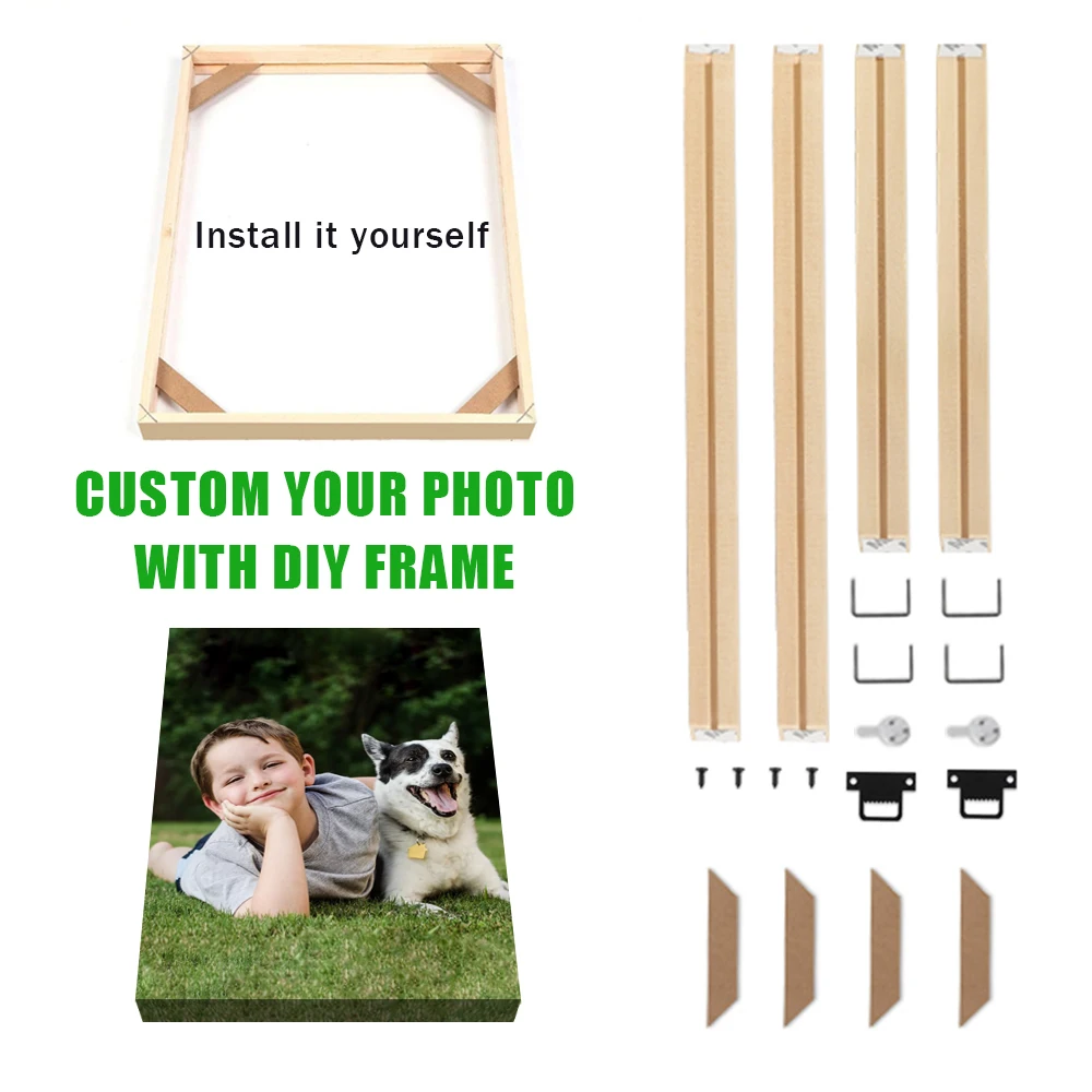 Photography Poster - Aangepaste canvas schilderij voor familie, landschap,