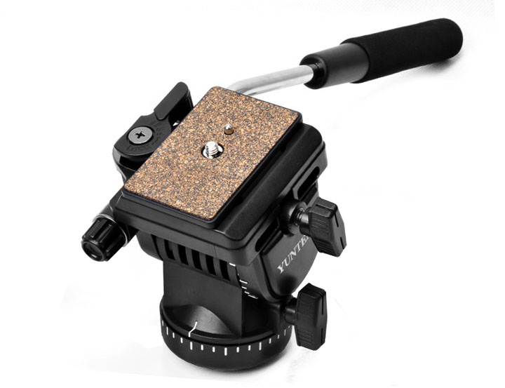 Camera Tripod Carbon - Professionele Camera Hydraulische Druk Vloeistof Statiefkop