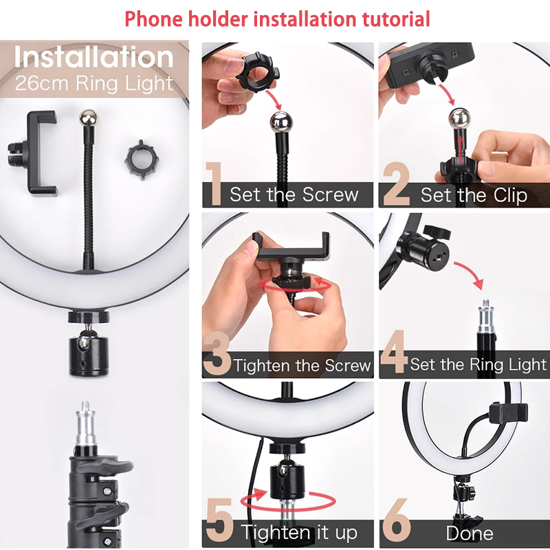 16/26/33cm Selfie Ring Licht F - Photography Treatment recensie en prijs