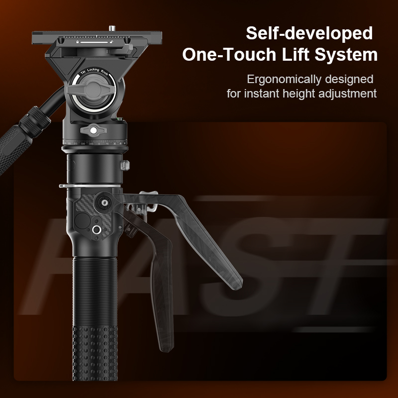 COMAN M1 PRO V5 One Click Lift - Camera Tripod Carbon recensie en prijs