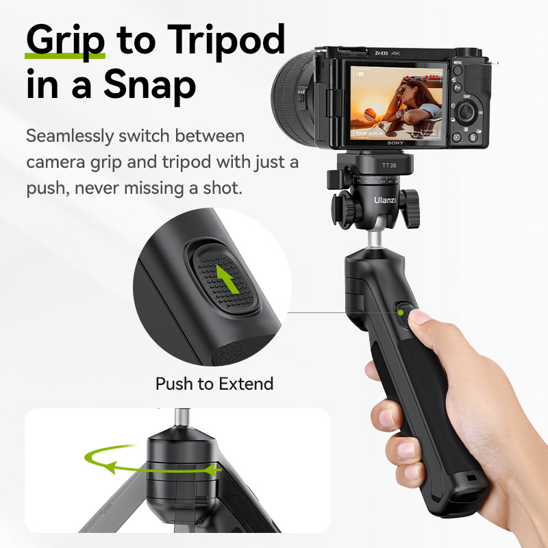 Ulanzi TT38 Quick Release-stat - Camera Tripod Carbon recensie en prijs