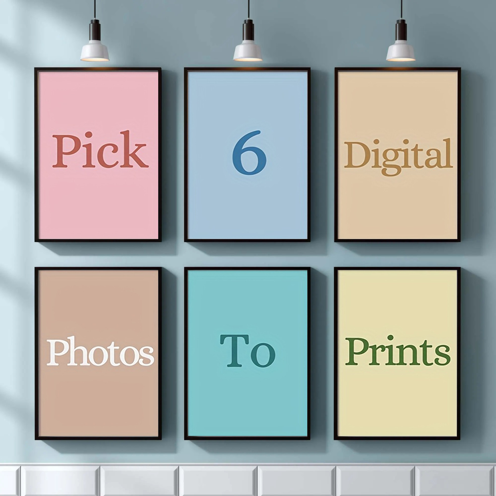 4/5/6 stuks gepersonaliseerde  - Photography Poster recensie en prijs