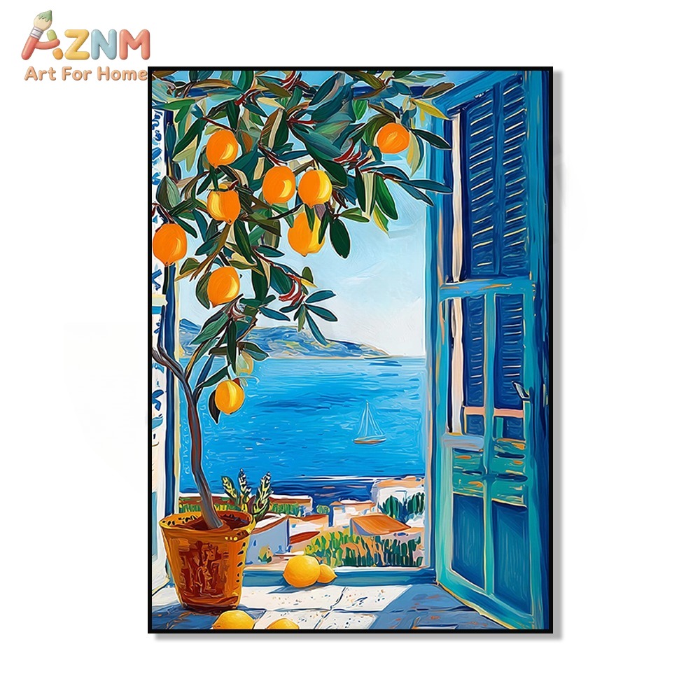 AZNM Mediterraan blauw raam ci - Photography Nature recensie en prijs