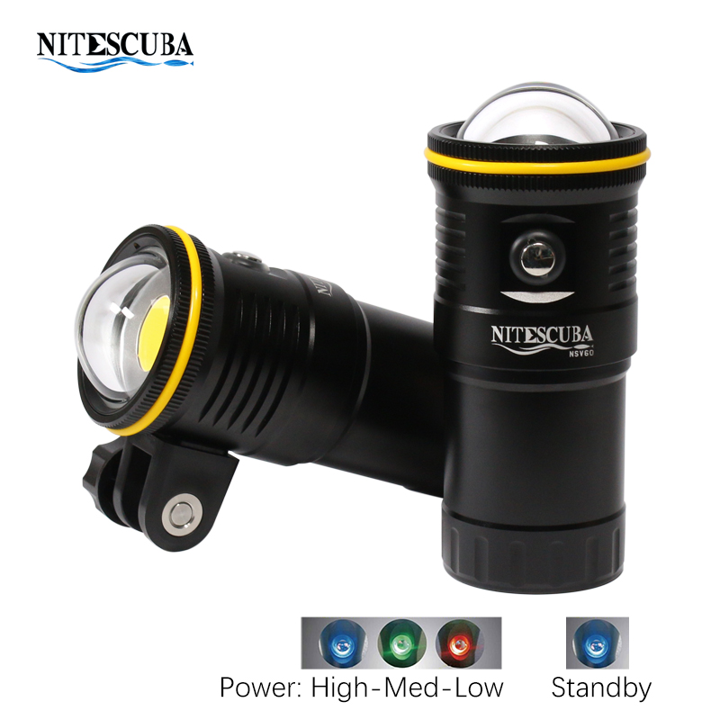 Nitescuba NSV60 LED-duikvideol - Strobe Light Studio recensie en prijs
