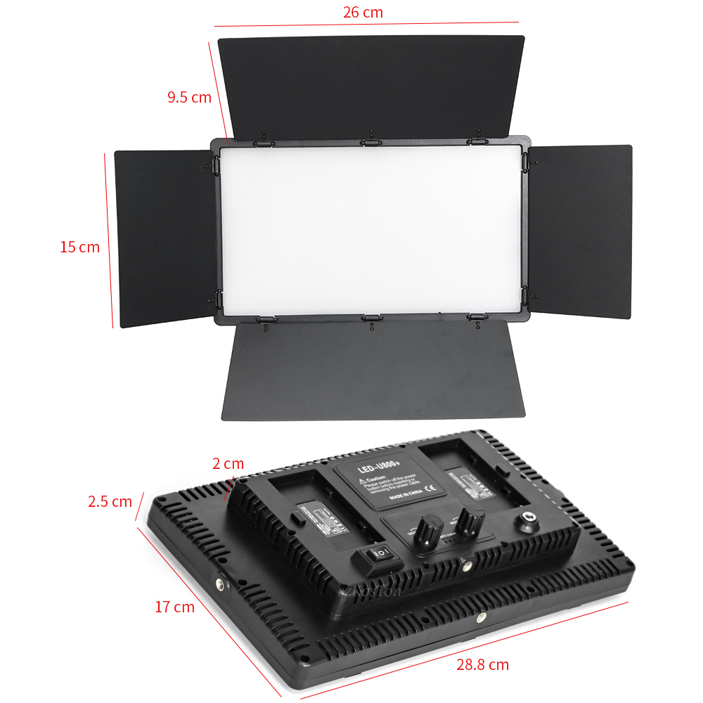 U800 Led Fotostudio Licht Voor - Strobe Light Studio recensie en prijs