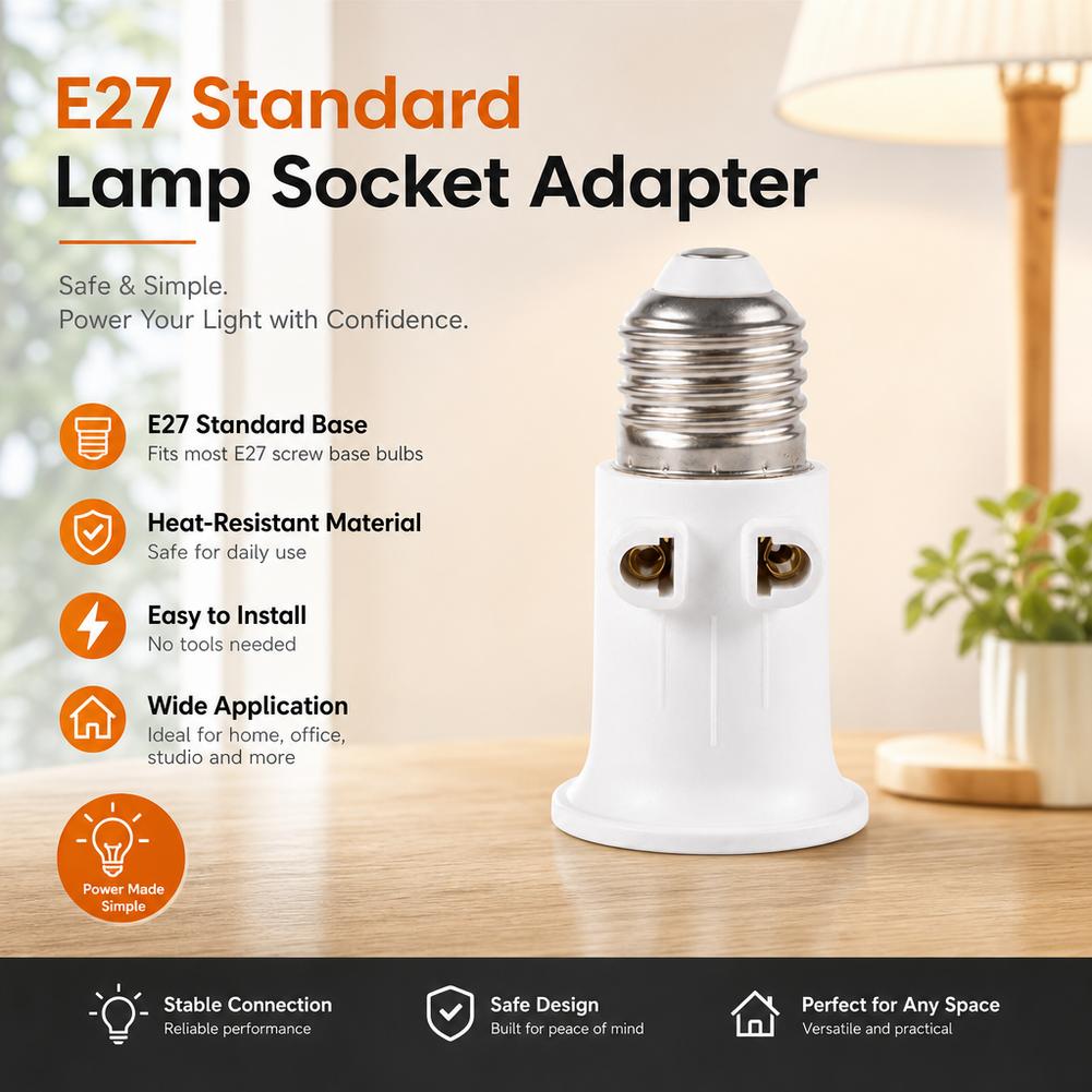 E27 naar EU-stekkeradapter, la - Photography Treatment recensie en prijs