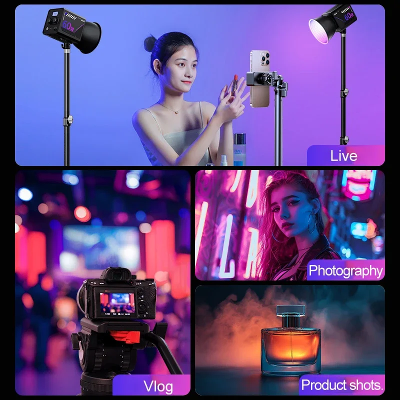 RGB-videolamp Draagbare LED-fo - Strobe Light Studio recensie en prijs