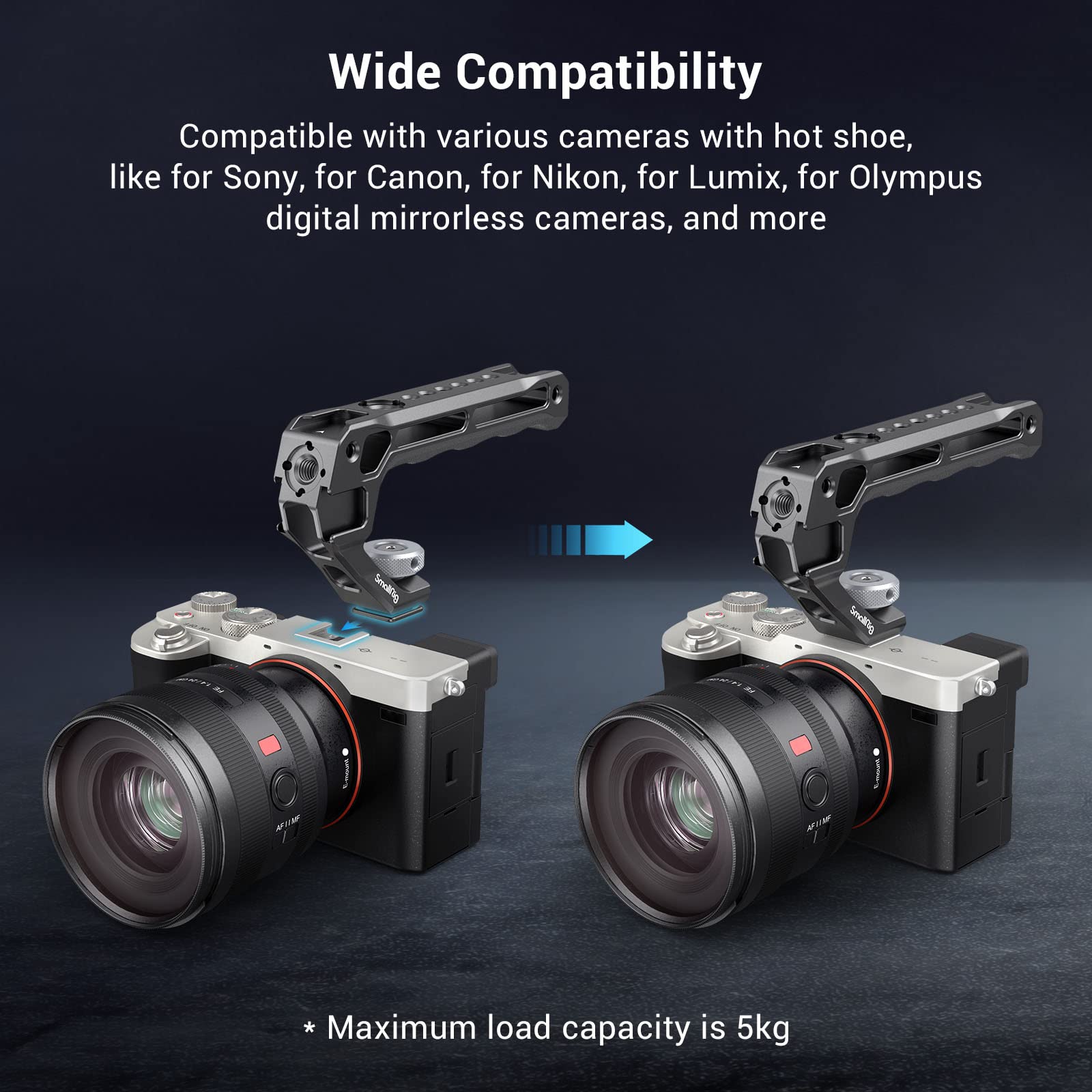 SmallRig NAVO Top Handle Lite  - Camera Cold Shoe recensie en prijs