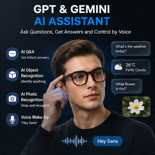 AI Slimme Bril 8MP Camera 1080 - Photography Unit recensie en prijs