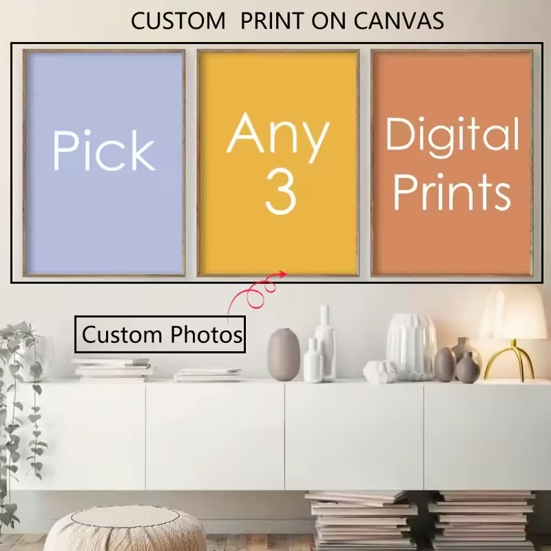 3 stuks ongekaderde canvas pos - Photography Poster recensie en prijs