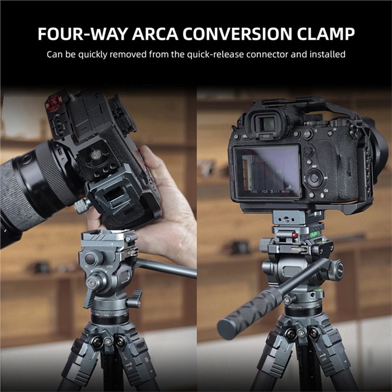AED7-4-Way Arca Klem Quick Rel - Camera Tripod Carbon recensie en prijs