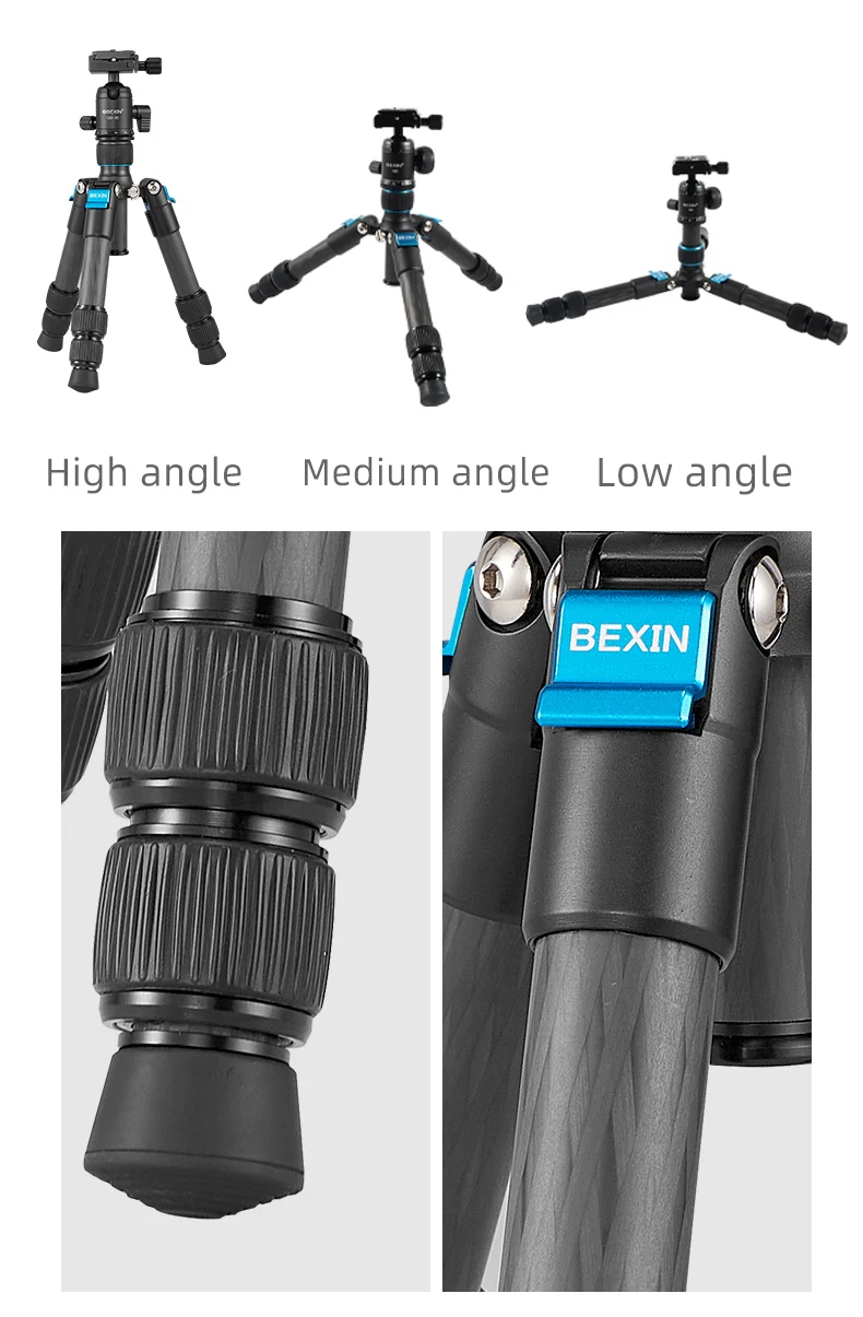 Mini Koolstofvezel Statief Com - Camera Tripod Carbon recensie en prijs