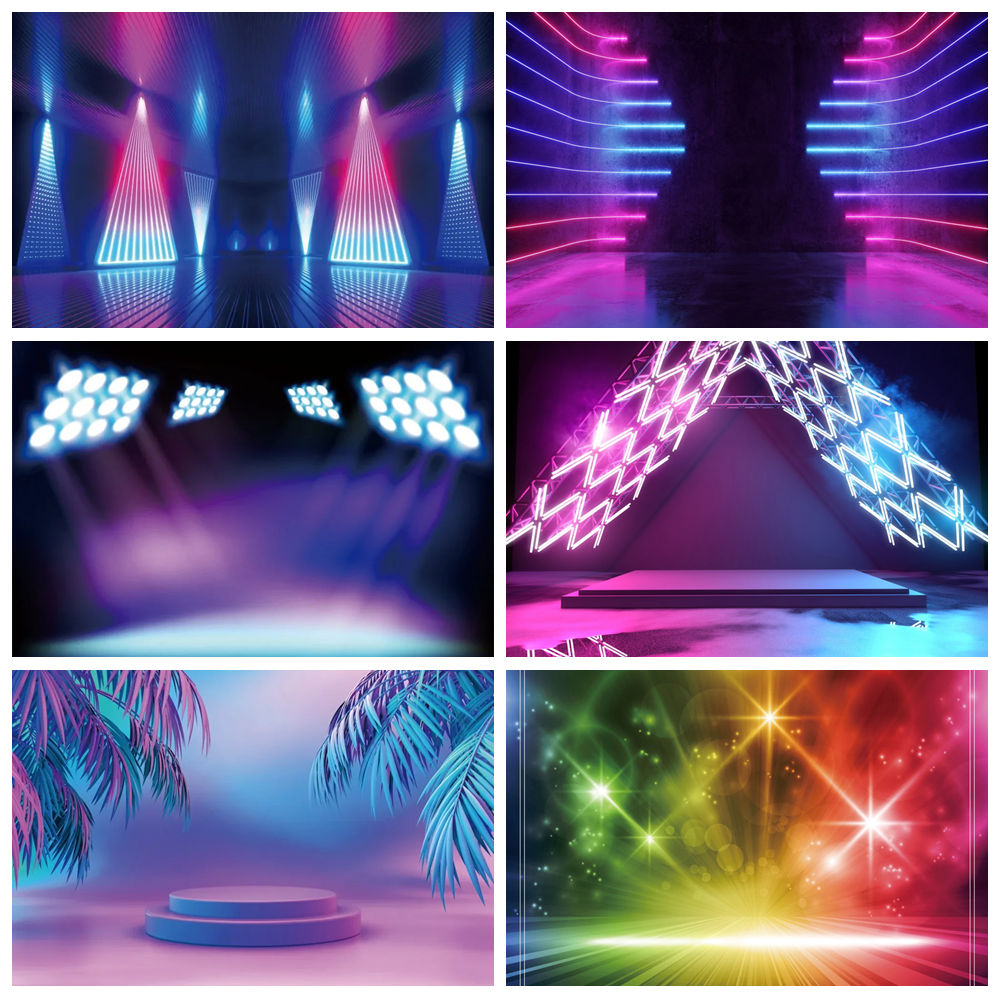 Neon Kleur Dans Podium Achterg - Photography Zone recensie en prijs