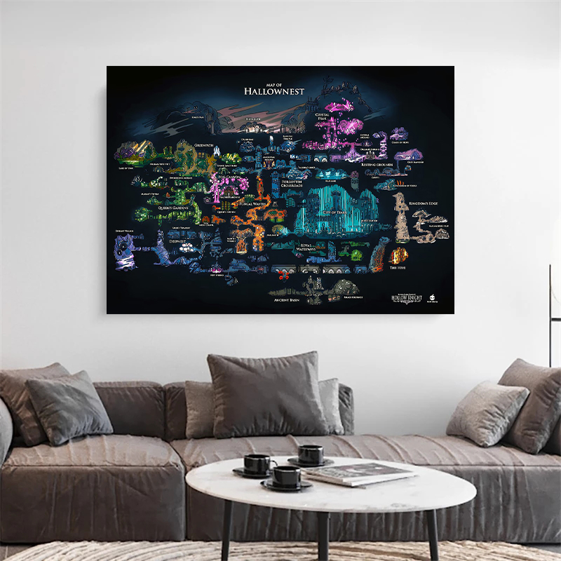 Game Hollow Knight Kaart Game  - Photography Nature recensie en prijs