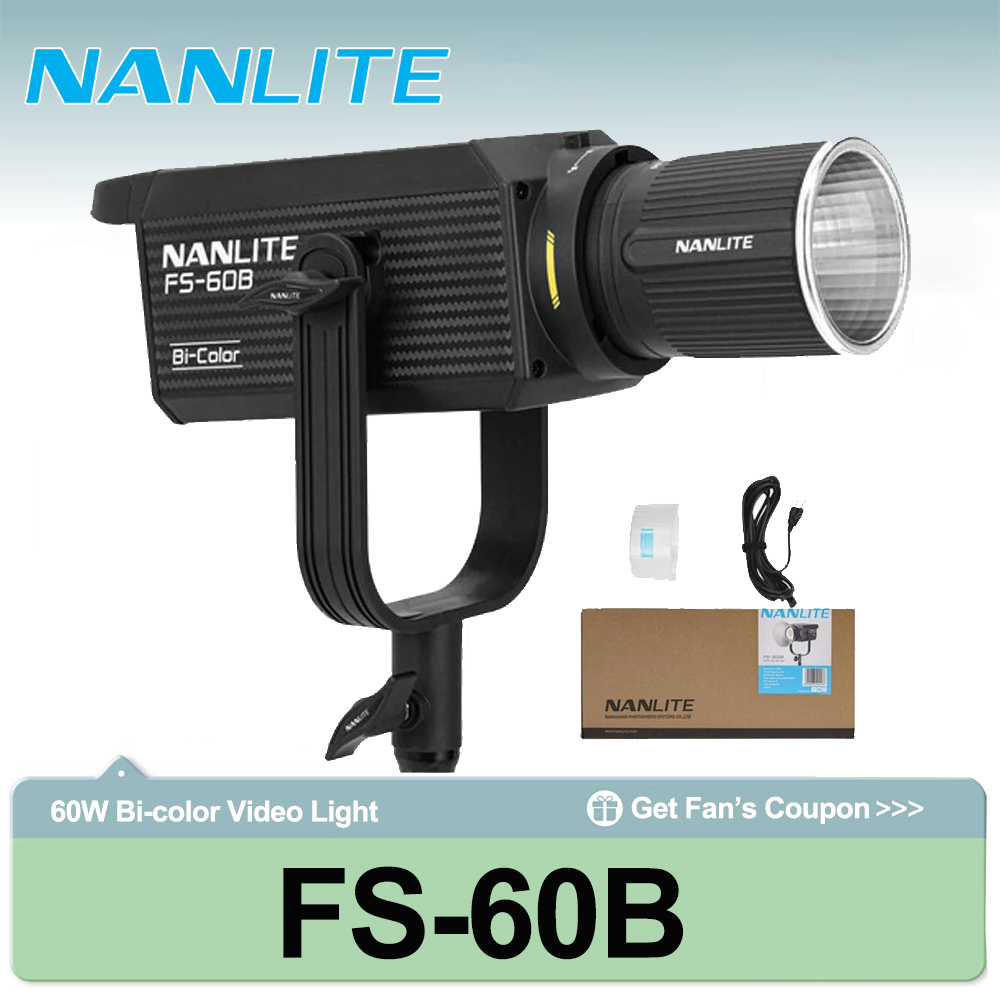 Nanlite FS-60B 70W Bi-color Sp - Strobe Light Studio recensie en prijs