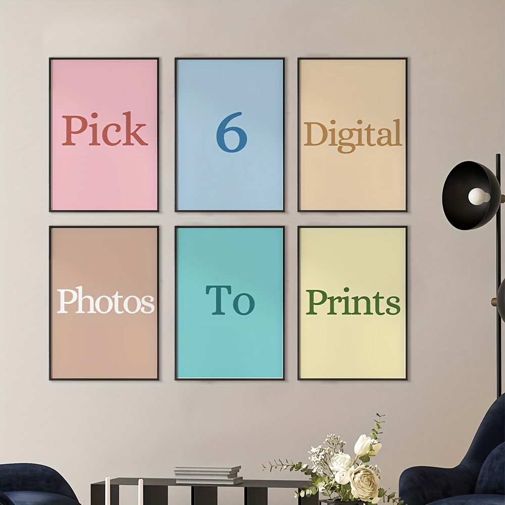 6 stks/set Gepersonaliseerde C - Photography Poster recensie en prijs