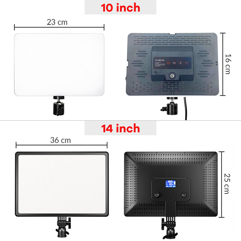 14 inch 10 inch LED Video Ligh - Strobe Light Studio recensie en prijs