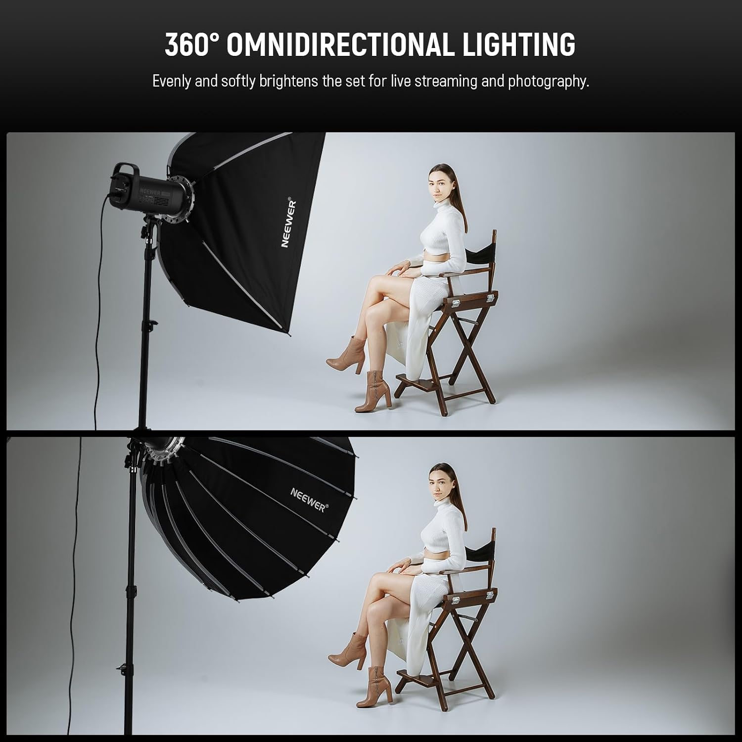 Parabolische softbox met Bowen - Photography Treatment recensie en prijs