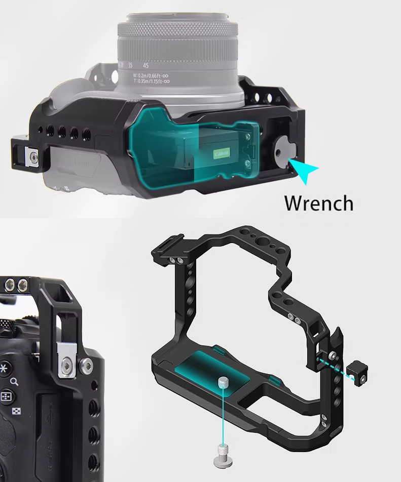 R50 Camera Cage voor Canon EOS - Camera Cold Shoe recensie en prijs