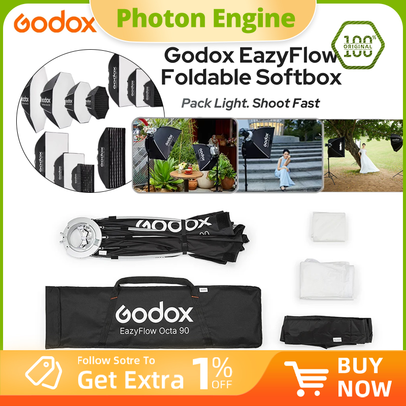 Godox EazyFlow-serie: opvouwba - Photography Treatment recensie en prijs