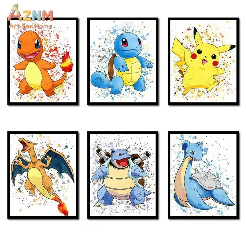 1PC, Anime Pokemon Canvas Schi - Photography Nature recensie en prijs
